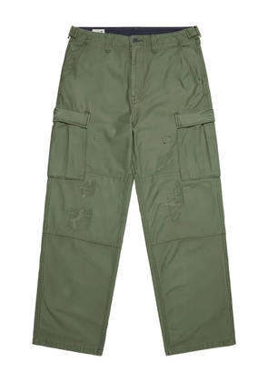 Mastercraft Union embroidered cargo pants - Green