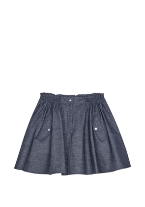 Cecilie Bahnsen Cici elasticated flower skirt - Blue