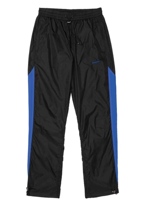 Purple Brand striped track pants - Black