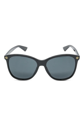 Gucci Pre-Owned 2020s round sunglasses - Black