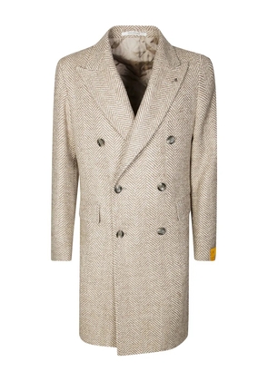 Tagliatore double-breasted coat - Neutrals