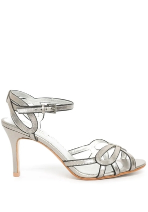 Sarah Chofakian 75mm Iluka sandals - Silver