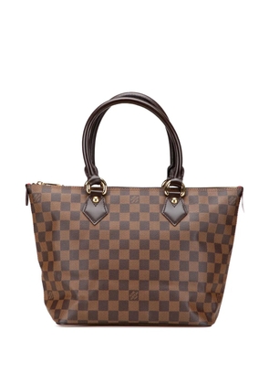 Louis Vuitton Pre-Owned 2007 Damier Ebene Saleya PM handbag - Brown
