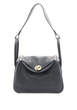 Hermès Pre-Owned 26 Lindy zipped shoulder bag - Grey