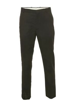 Alexander McQueen Pre-Owned concealed-closure trousers - Black