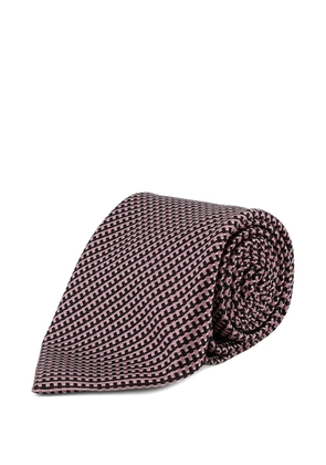 TOM FORD patterned tie - Pink