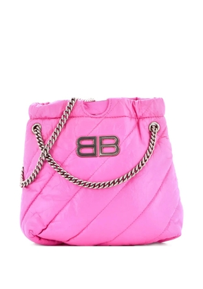 Balenciaga Pre-Owned Crush Chain Quilted Crushed Calfskin XS tote bag - Pink