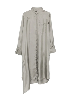 Christian Wijnants asymmetric shirt dress - Grey