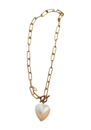 Labelled Jewellery Shelley Heart-chain necklace - Gold