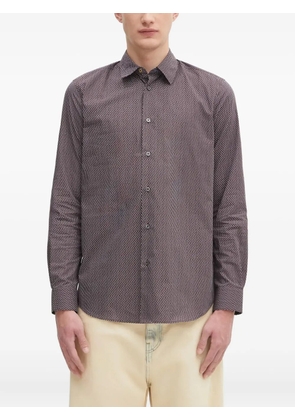 Paul Smith geometric-print shirt - Brown