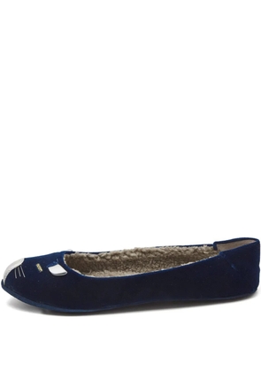 Marc Jacobs Vintage velvet ballet flats - Black