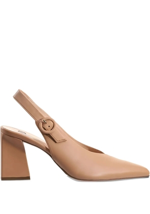Hogl 80mm Patricia slingback pointed-toe pumps - Neutrals