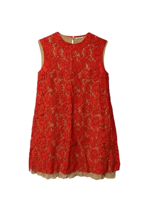 Miu Miu Pre-Owned lace dress - Red
