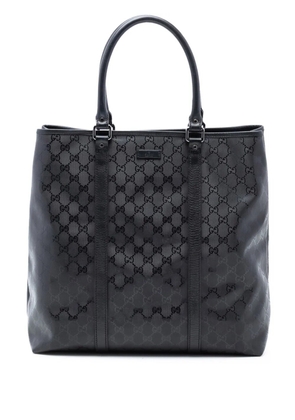 Gucci Pre-Owned 2016-2025 GG Imprime Joy Vertical tote bag - Black