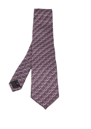 S.T. Dupont silk tie - Purple