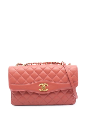 CHANEL Pre-Owned 2018 Large Quilted Lambskin Daily Companion Flap shoulder bag - Pink
