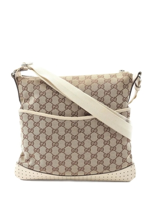 Gucci Pre-Owned 2000s GG canvas shoulder bag - Neutrals