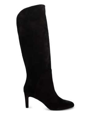 CHUCKIES Reverse knee-high boots - Black