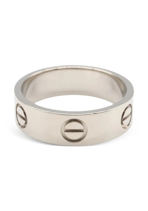 Cartier 18K white gold Love screw ring - Silver