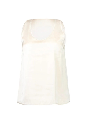 Peserico scoop-neck tank top - Neutrals