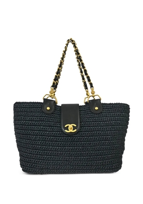 CHANEL Pre-Owned 2006 Chain tote bag - Blue