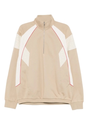 CROQUIS biker pullover sweatshirt - Neutrals