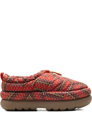 UGG Maxi Heritage Braid slippers - Red