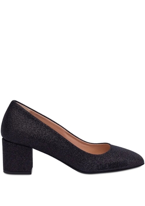 Love Moschino block-heel pumps - Black