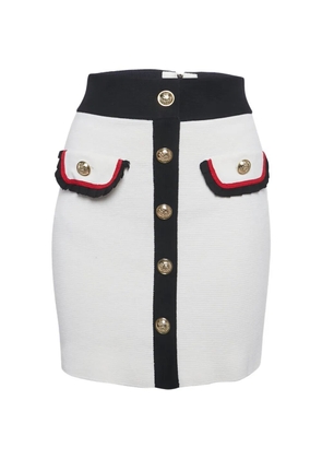 Maje Jerome mini skirt - White