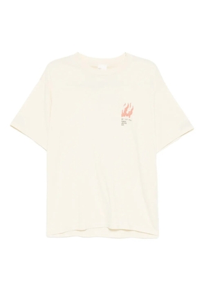 Nudie Jeans graphic-print T-shirt - Neutrals