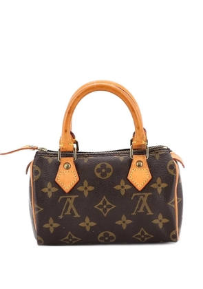 Louis Vuitton Pre-Owned Speedy Mini HL Handbag Monogram Canvas satchel - Brown