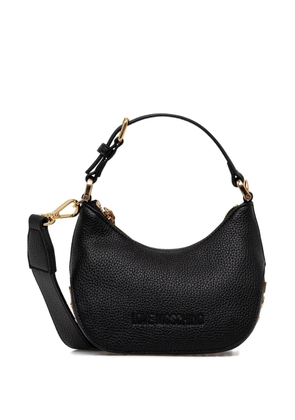 Love Moschino logo-detail cross-body bag - Black