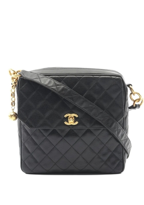 CHANEL Pre-Owned 1991-1994 matelasse quilted shoulder bag - Black