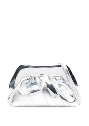 Themoirè Tia clutch bag - Silver
