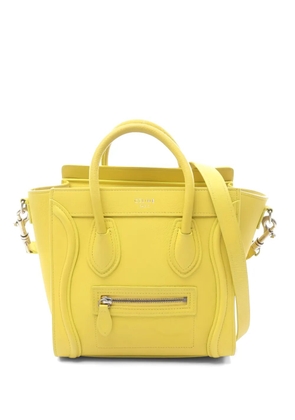 Celine Pre-Owned nano Luggage tote bag - Yellow
