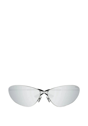 Balenciaga Pre-Owned Razor cat-eye sunglasses - Silver