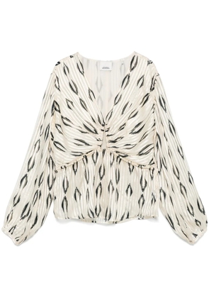 ISABEL MARANT Stellar blouse - Neutrals