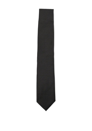 TOM FORD silk polka-dot tie - Black