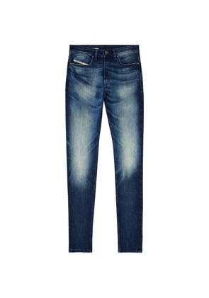 Diesel button-fastening skinny jeans - Blue