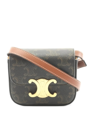 Celine Pre-Owned 2020s mini Claude shoulder bag - Brown
