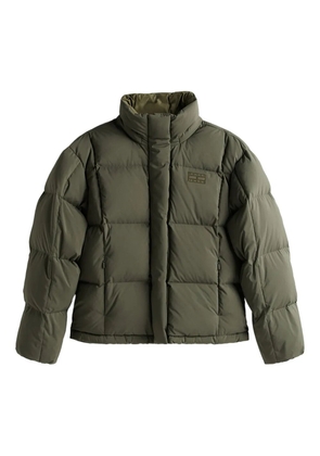 Tommy Jeans Alaska logo-detail puffer jacket - Green