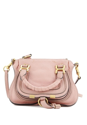 Chloé Pre-Owned Marcie Satchel Leather Baby crossbody bag - Pink