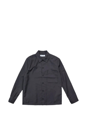 SAMSOE SAMSOE chest-pocket shirt - Grey