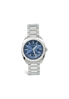 Gucci Pre-Owned stainless steel GG2570 Series 41mm watch - Blue