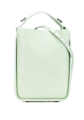 Balenciaga Pre-Owned 2021-2024 Pebbled Calfskin Tool 2.0 North South XS Tote satchel - Green