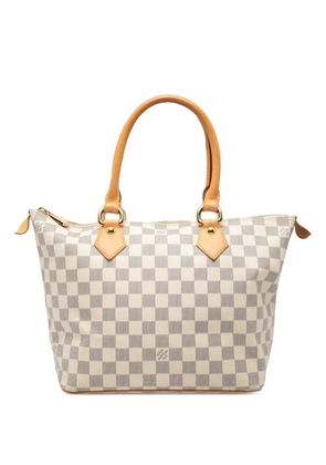 Louis Vuitton Pre-Owned 2007 Damier Azur Saleya PM handbag - White