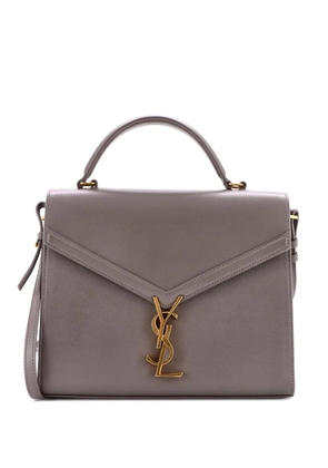 Saint Laurent Pre-Owned Cassandra Top Handle Bag Leather Medium satchel - Grey