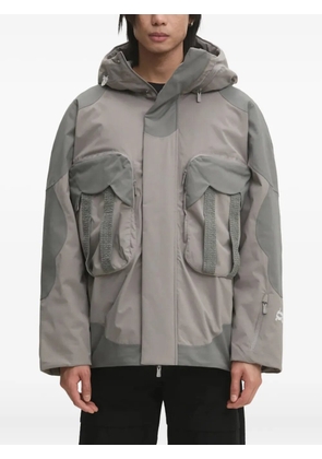 A.A. Spectrum DADAO hooded padded jacket - Grey