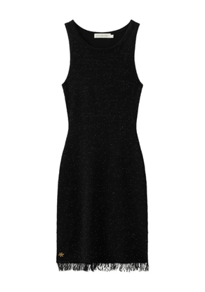 Asta Resort Natalia fring-hem mini dress - Black