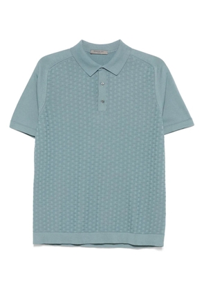 Corneliani knit polo shirt - Blue